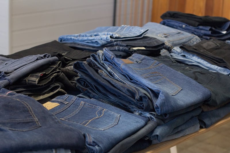 Vintage Clothing at a Thrift Shop
